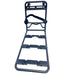 Metal ladder stand on a white background