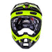 Kali Protectives Trinity Carbon Full Face Helmet Gloss Black/Fluo Yellow