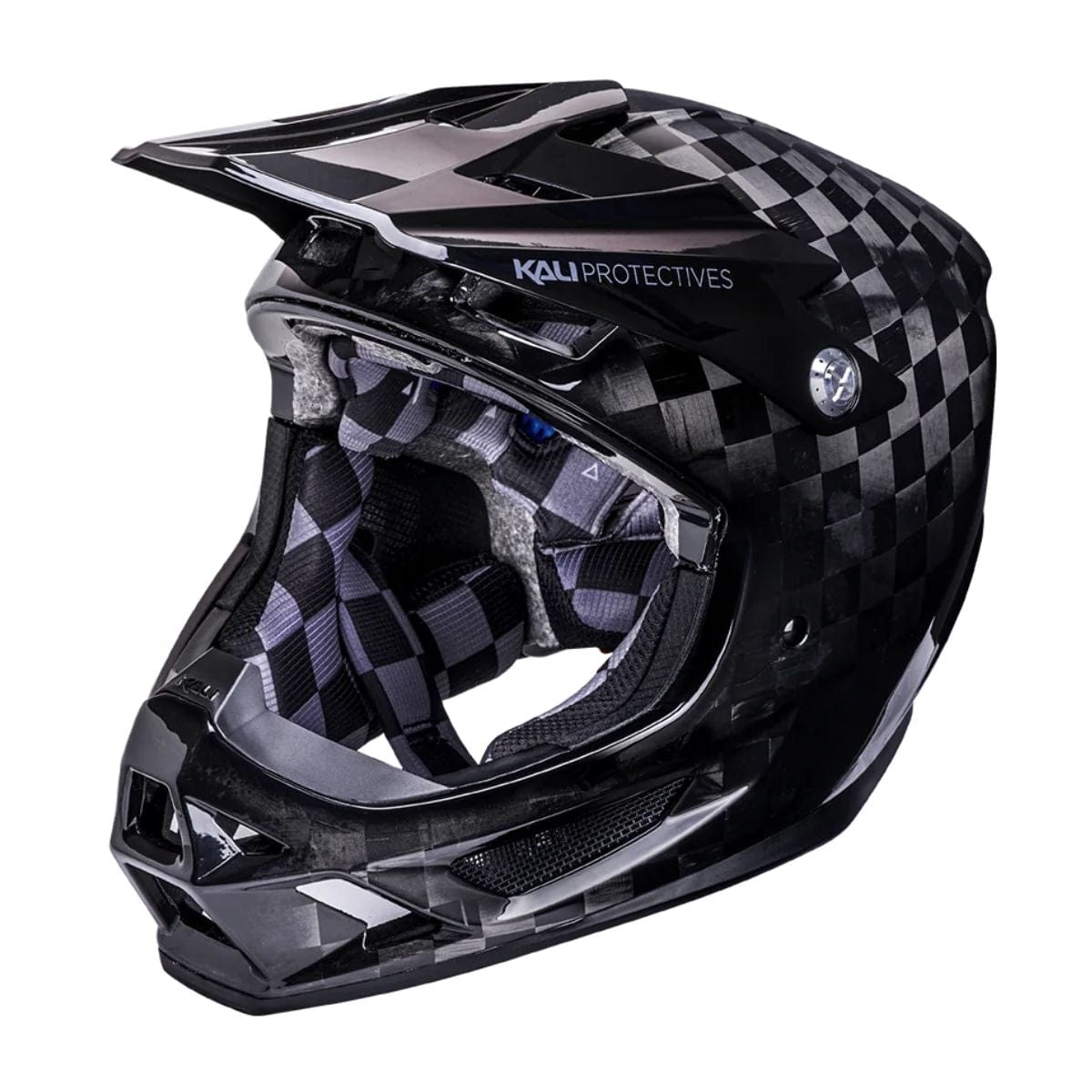 Kali Protectives Trinity Carbon Full Face Helmet Gloss Carbon