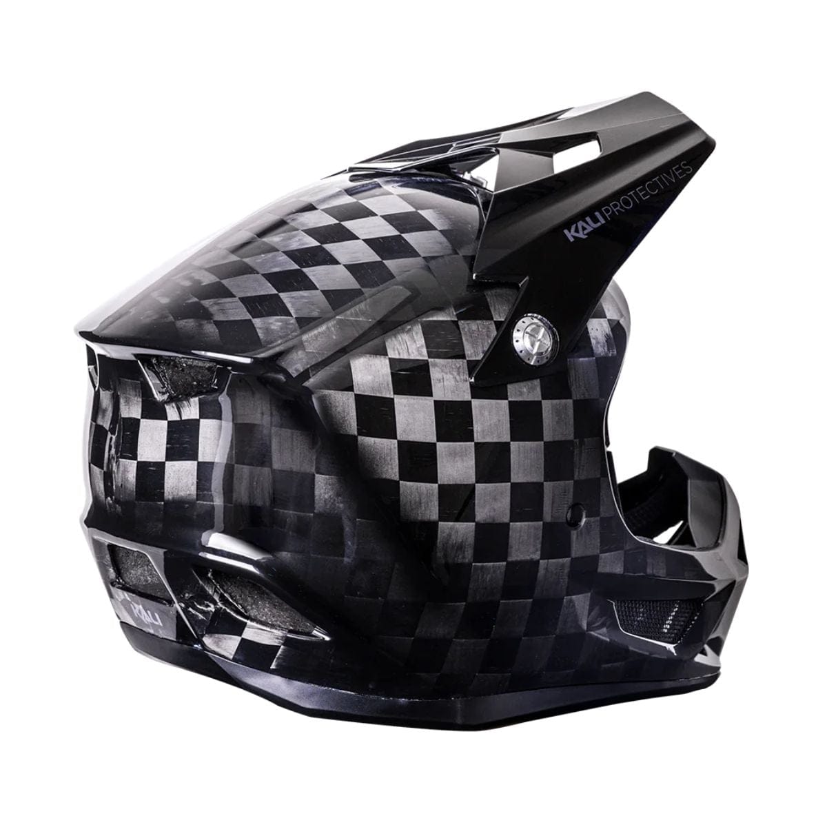 Kali Protectives Trinity Carbon Full Face Helmet Gloss Carbon
