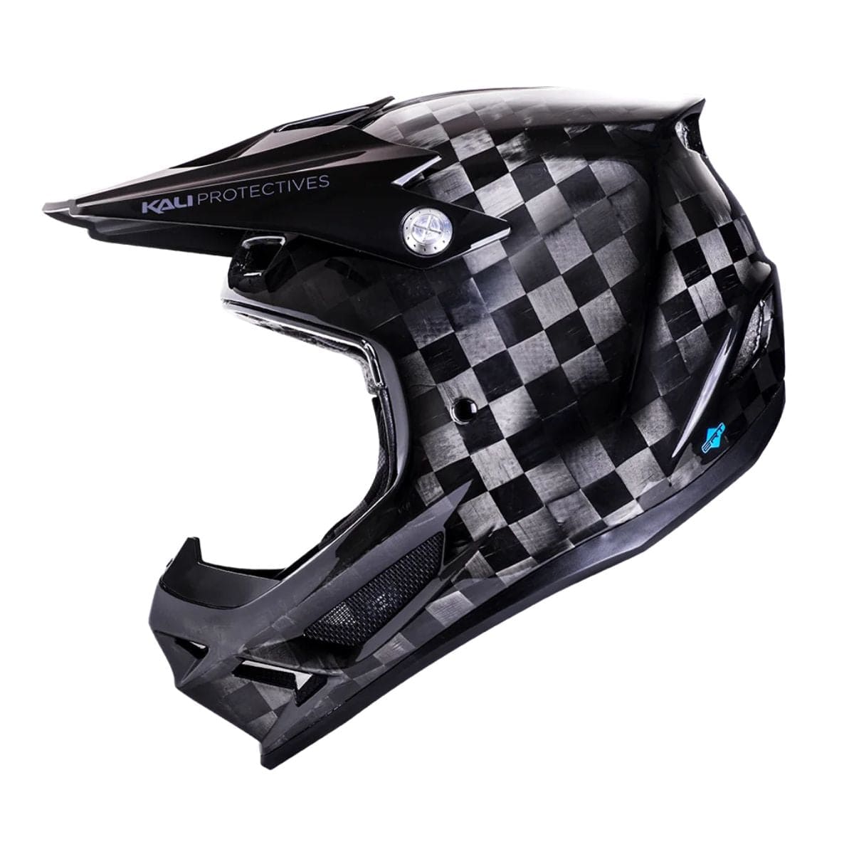Kali Protectives Trinity Carbon Full Face Helmet Gloss Carbon