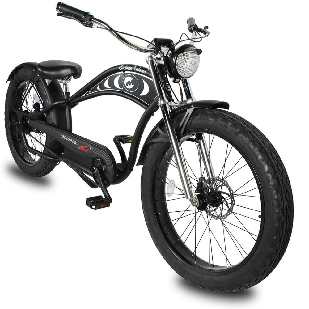 Micargi Cyclone 2.0 Deluxe 500W Cruiser Electric Bike — Power Bikes and Trikes
