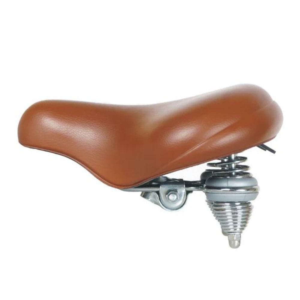 Tracer Cruiser Saddles with Coil Spring  Brown Main Image